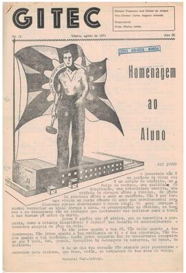 GITEC ano 3, n. 13, ago. 1971