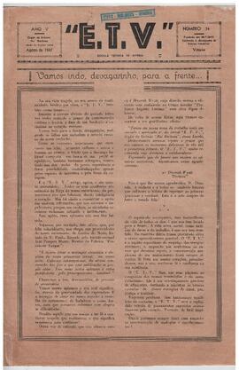E.T.V. ano 5, n. 34, ago. 1947