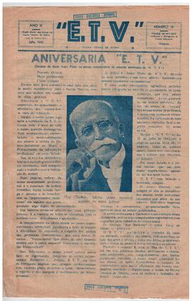 E.T.V. ano 3, n. 18, jul. 1945