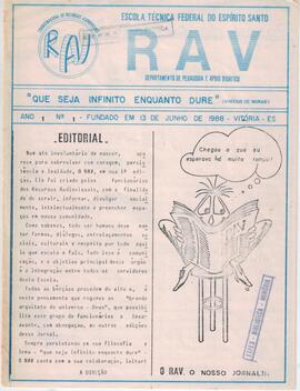 RAV, ano 1, n. 1, jun./jul. 1988