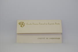 Convite Concludentes do Curso Técnico em Estradas 1994