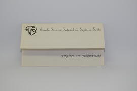 Convite Concludentes do Curso Técnico de Agrimensura 1993