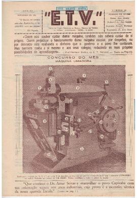 E.T.V. ano 11, n. 52, nov. 1953