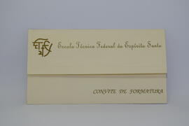 Convite Concludentes do Curso Técnico de Agrimensura 1994