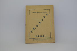 Convite Concludentes Curso Industrial Básico 1952